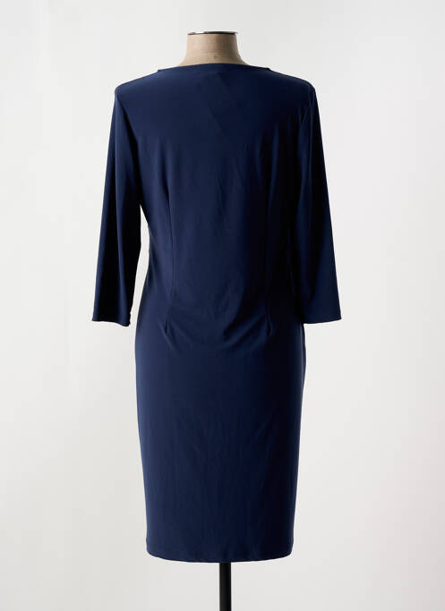 Robe mi-longue bleu FRANK WALDER pour femme