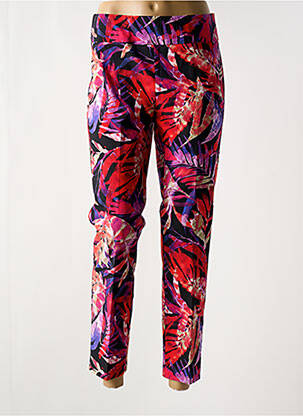 Pantalon slim taille élastique taille normale rose JOSEPH RIBKOFF femme