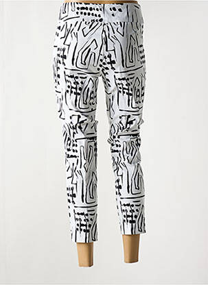 Pantalon 7/8 stretch taille normale blanc JOSEPH RIBKOFF femme