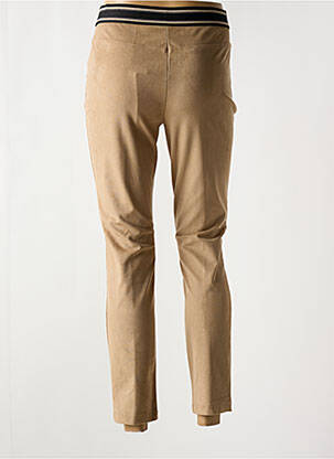 Pantalon 7/8 stretch taille normale marron GERRY WEBER femme