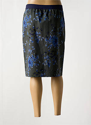 Jupe mi-longue taille normale vert FRANK WALDER femme