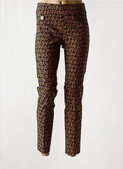 Pantalon slim marron JOSEPH RIBKOFF pour femme seconde vue