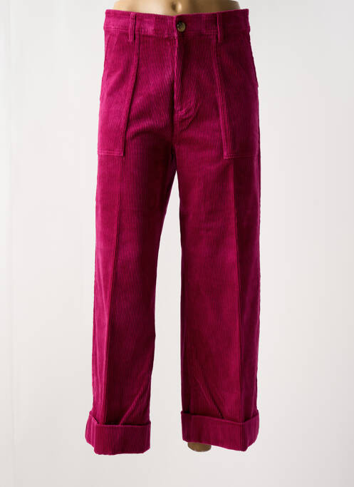 Pantalon droit violet ESCORPION pour femme