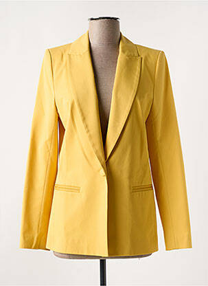 Blazer fausses poches jaune LA PETITE FRANCAISE femme
