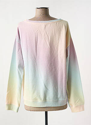 Pull coupe droite manches longues jaune JUVIA femme