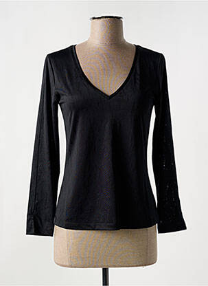 Blouse manches longues manches longues noir LOLA ESPELETA femme