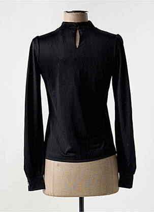 Pull col roulé coupe cintrée manches longues noir LOLA ESPELETA femme