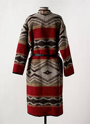 Manteau long rouge LA PETITE FRANCAISE pour femme seconde vue