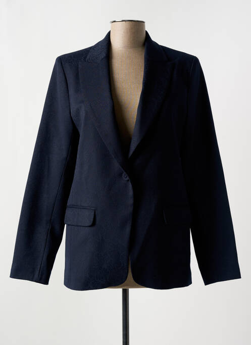 Blazer fausses poches bleu LA PETITE FRANCAISE femme