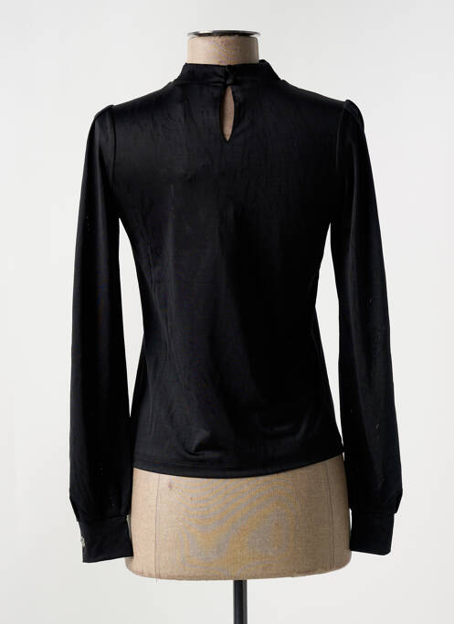 Pull col roulé noir LOLA ESPELETA pour femme