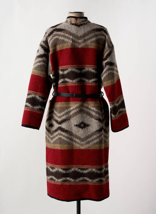 Manteau long rouge LA PETITE FRANCAISE pour femme