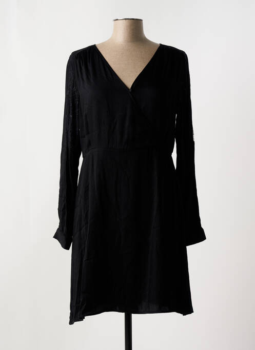 Robe mi-longue noir LOLA ESPELETA pour femme