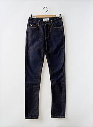 Jeans coupe slim tissage brut taille normale bleu HARRIS WILSON femme