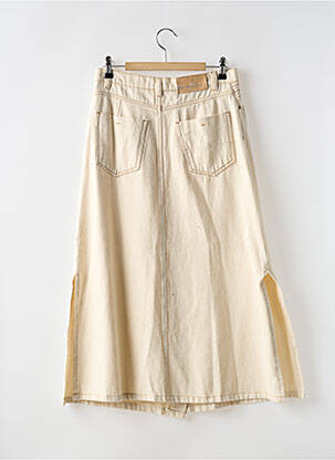 Jupe longue coupe évasée beige LOLA ESPELETA femme