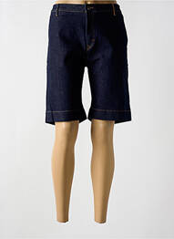 Bermuda taille normale taille normale bleu COUTURIST femme
