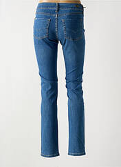 Jeans coupe slim bleu DESGASTE pour femme seconde vue