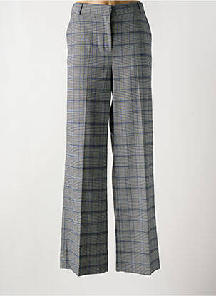 Pantalon large bleu LA FEE MARABOUTEE pour femme