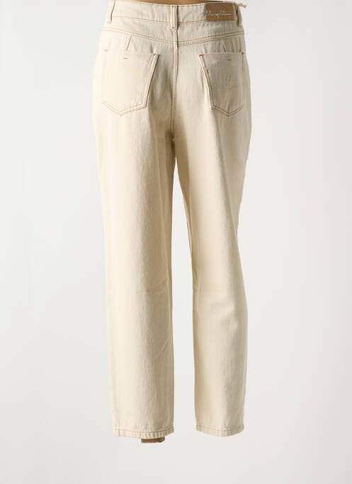 Jeans coupe droite beige LOLA ESPELETA pour femme