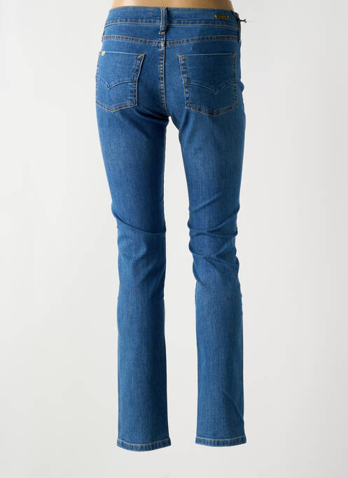 Jeans coupe slim bleu DESGASTE pour femme