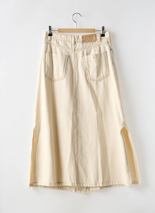 Jupe longue beige LOLA ESPELETA pour femme