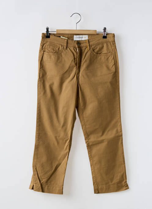 Pantacourt marron COUTURIST pour femme