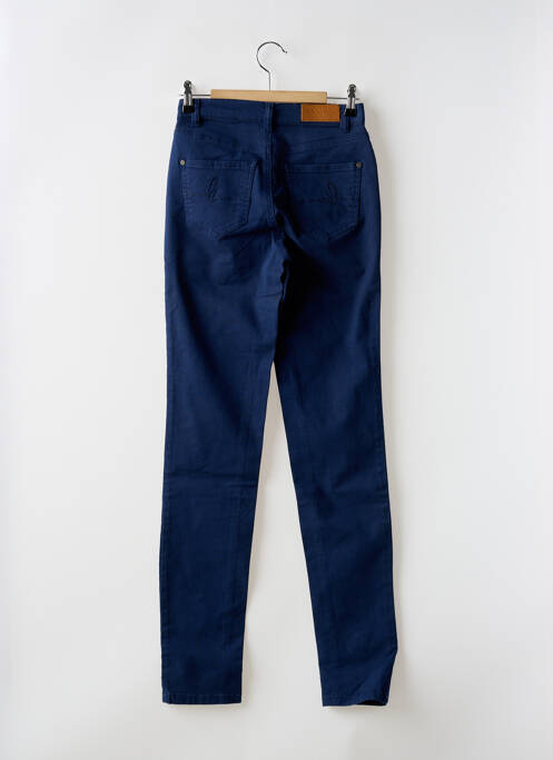 Pantalon slim bleu LOLA ESPELETA pour femme