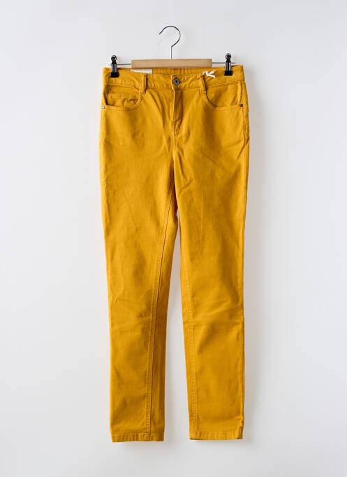 Pantalon slim jaune LOLA ESPELETA pour femme