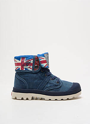 Baskets bleu PALLADIUM pour garçon