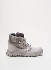 Baskets gris PALLADIUM pour garçon seconde vue
