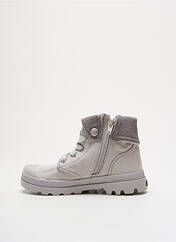 Baskets gris PALLADIUM pour garçon seconde vue