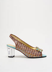 Sandales/Nu pieds marron AZUREE pour femme seconde vue