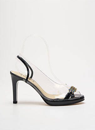 Sandales/Nu pieds noir AZUREE pour femme