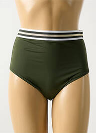 Bas de maillot de bain stretch culotte vert LISE CHARMEL femme