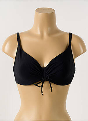 Haut de maillot de bain stretch haut soutien-gorge emboitant noir CHANTELLE femme