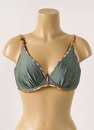 Haut de maillot de bain stretch haut soutien-gorge emboitant vert MARIE JO femme
