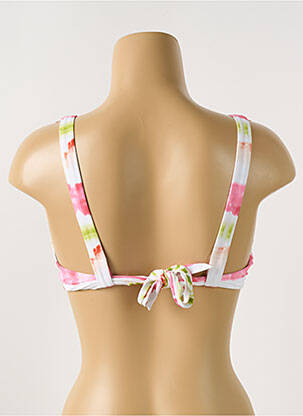 Haut de maillot de bain stretch haut soutien-gorge balconnet blanc PASSIONATA femme