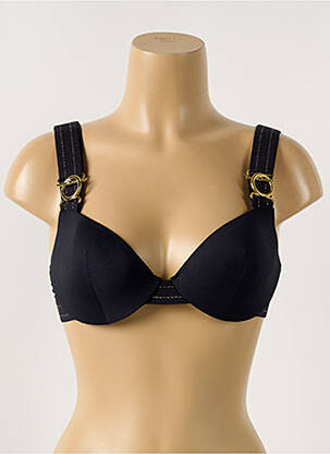 Haut de maillot de bain stretch haut soutien-gorge balconnet noir LISE CHARMEL femme