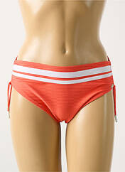 Bas de maillot de bain orange LIDEA pour femme seconde vue