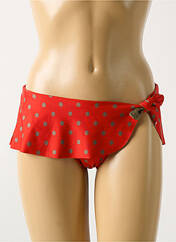 Bas de maillot de bain rouge ANTIGEL pour femme seconde vue