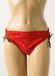 Bas de maillot de bain rouge ANTIGEL pour femme seconde vue
