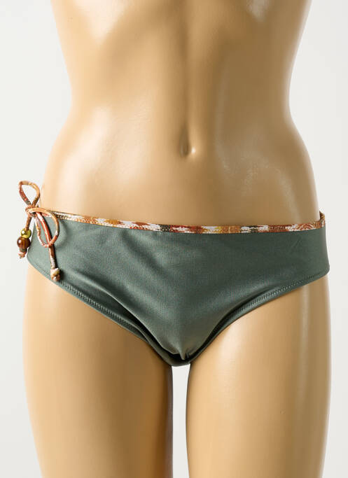 Bas de maillot de bain vert MARIE JO pour femme