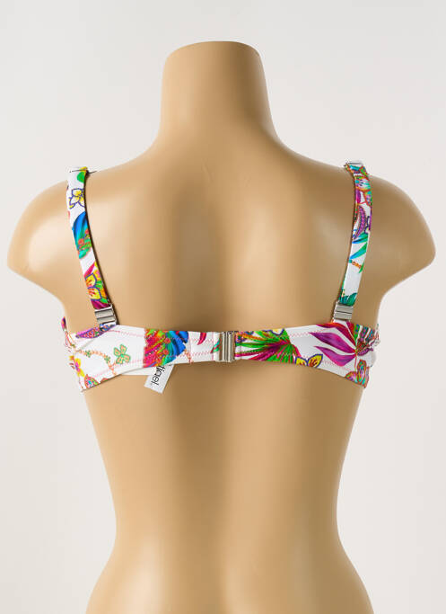 Haut de maillot de bain blanc ANTIGEL femme