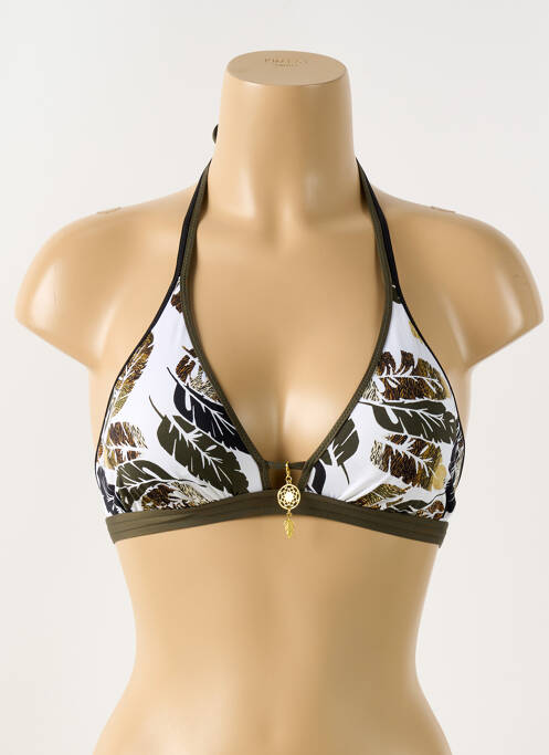 Haut de maillot de bain vert LISE CHARMEL pour femme