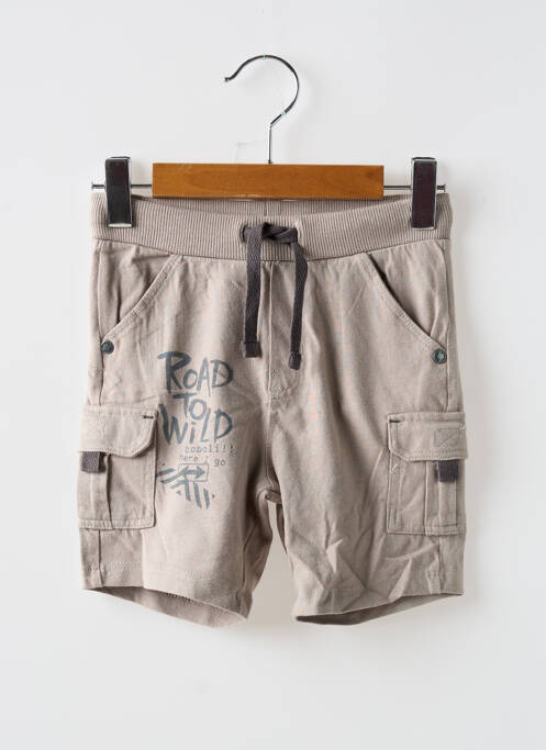 Bermuda gris BOBOLI pour garçon