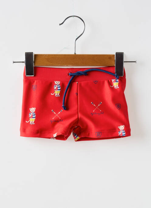 Short de bain rouge MAYORAL pour garçon