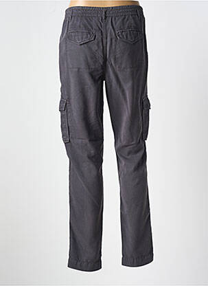 Pantalon cargo slim taille normale gris SUMMUM femme
