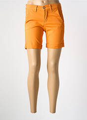 Bermuda orange HAPPY pour femme seconde vue