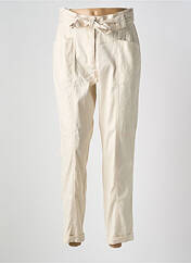 Pantalon 7/8 beige SUMMUM pour femme seconde vue