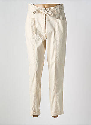 Pantalon 7/8 beige SUMMUM pour femme