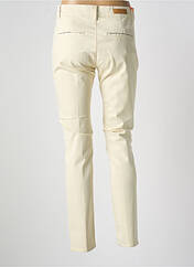 Pantalon chino beige HAPPY pour femme seconde vue